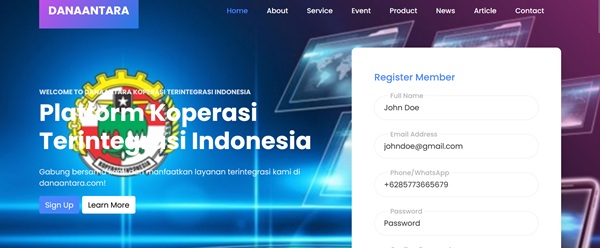 Danaantara Platform Koperasi Terintegrasi Indonesia NOGOTIRTO TAEKWONDO CLUB